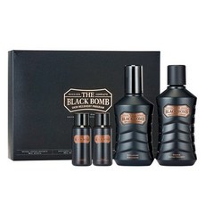 THE FACE SHOP 菲詩小舖 黑炸彈型男全能水乳4件組, 1組