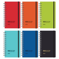 misoro 2500 束帶筆記本 2018 100張 x 6款套組, 1套, 混色