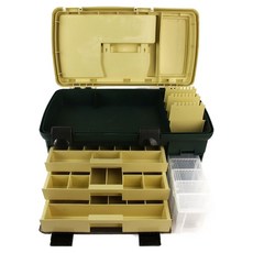 SAPA 3層50格多功能多功能釣具箱 H486, 1個, 混色