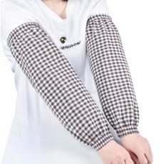 크블랑스 모던 작업용 팔토시 2p x 4개, 브라운