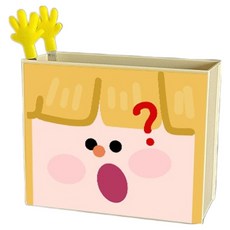 픽앤홈 깔끔한 연필꽂이, 노란머리소녀, 1개