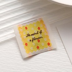 Khohimo 布標 5W0275, 黃色, 30個