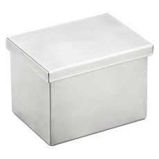 YOSHIKAWA 吉川 不鏽鋼小型方形收納罐 AN0219, 220ml, 1個