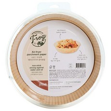 SINCERELY Frog 圓形氣炸鍋烘焙紙 100個, 1組