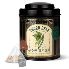 쌍계명차 티 마스터 캔 작두콩차 티백, 1.5g, 12개입, 1개