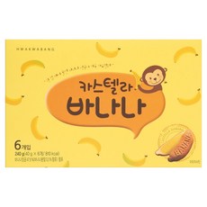 HWA KWA BANG 香蕉卡士達 6入, 1個, 240g