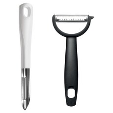 GHIDINI 多用途蔬菜削皮器 + 多功能刨絲器套組, 1套, 混色