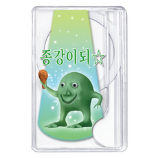 코쿼드 9C9C 밈 맥세이프 투명 카드 지갑, 종강이되, 1개