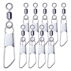 魚福 304不鏽鋼快拆別針轉環, 1個, 10入