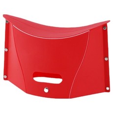 하이퍼플래닛 캠핑 초슬림 줄서기 접이식 의자, 레드, 1개