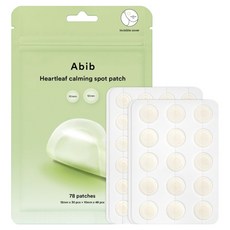 아비브 어성초 카밍 스팟 패치 세트 12mm x 30p + 10mm x 48p, 78개입, 1개