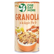ONEDAYMORE 蘋果格蘭諾拉麥片, 1罐, 400g