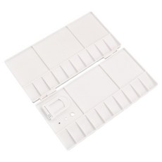 온예리 전문가용 수채화 팔레트 화이트, 1개, 20칸