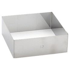 de Buyer 畢耶 不鏽鋼方形塔圈, 1個