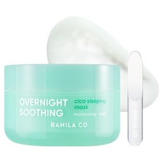 BANILA CO 芭妮蘭 舒緩積雪草晚安面膜, 1罐, 100ml