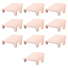 MarketA 雙層空間利用鞋架 單一尺寸, 粉紅色, 10個