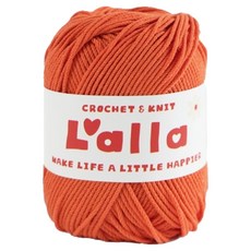 Ancalls Lalla 編織線, 1個, 24 橘色