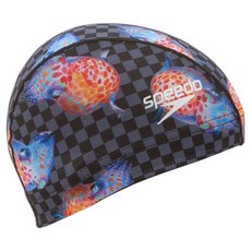 speedo 浮游生物網狀泳帽 SE12465, 1個, W.M.