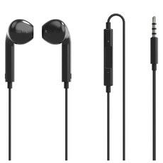 누아트 스테레오 이어팟 유선 이어폰 3.5mm, NATWE - 3.5mm, 블랙