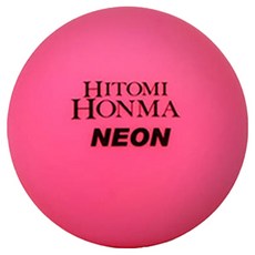 HitomiHonma Vivid 霓虹公園高爾夫球 4入組 6cm, 1顆, 1顆, 粉色