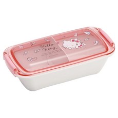 Skater 梯形Hello Kitty單層午餐盒 便當盒, 1個, 混色