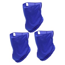 INCONTRO 高爾夫全罩式透氣多功能面罩, 藍色, 3個