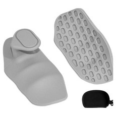 Birebo 防滑健身握力帶, 2個, 灰色