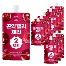 데이앤 2칼로리 곤약젤리 체리, 150g, 10개