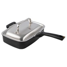 LAMP COOK 單柄按壓鑄鐵烤盤, 1個, 31cm