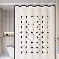 타미나요 다용도 샤워커튼, 다이아몬드, 1개
