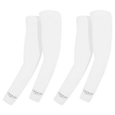 K2 Safety 無縫水漾涼感袖套 2入, 白色, 2套