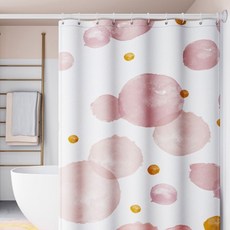 Taminayo 多用途浴簾, 1個, 紅圓