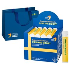 Swedish Nutra 超級綜合維他命 免疫增強 30p + 提袋, 30冊, 1盒