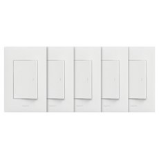 Legrand 羅格朗 亞佩拉 Simple 1開開關 白色, 5個