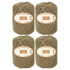 WoolClub NOWBRAND 高級自然夏日防水線, 4個, 13 米色
