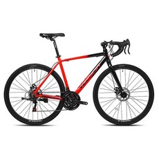 벨로시아 펜서2.1D MTB 알루미늄 디스크 브레이크 11kg 신장 165cm~185cm, 블랙 +레드, 180cm, 1개