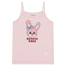 ROTOTO bebe 女童熱帶風細肩帶背心