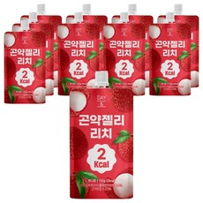데이앤 2칼로리 곤약젤리 리치, 10개