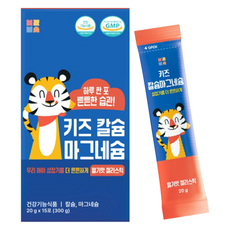 verybabsang 兒童鈣鎂果凍 草莓口味 15入, 1個, 300g