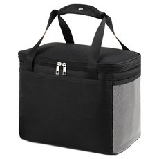 Saenghwaleobgeulyeonguso 保溫保冷便當袋, 黑色, 1個