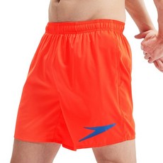 스피도 남성용 스포츠 로고 워터 쇼츠 8-114441