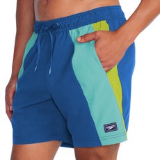 speedo 男款拼色水上短褲 8-00378101384