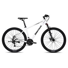 산타자 앰버1.0 27.5 MTB 알루미늄 디스크 브레이크 14.1kg, 1개, 180cm, 화이트