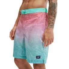 speedo 男款印花水上短褲 8-00384916243