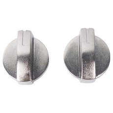 Flex Line 瓦斯爐把手 旋鈕 點火旋鈕 開關 0度 銀色 2入, 單一商品