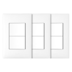 Legrand 羅格朗 Apella Simple 2格開關 白色, 3個