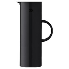 stelton EM77 保溫壺, 1個, 亮面黑, 1L