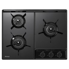 린나이 더 빌트인 가스쿡탑 가스레인지 3구 고객직접설치, CPBC611DJ, LNG