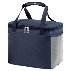 生活升級研究所 保溫保冷便當袋, 海軍藍, 1個