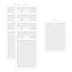 sewoose 壁掛式直式高級紙相框, 10個, 白色